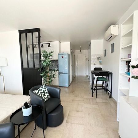 Appartement Nice, Grand Studio - Piscine - Terrasse Vue Mer Extérieur photo